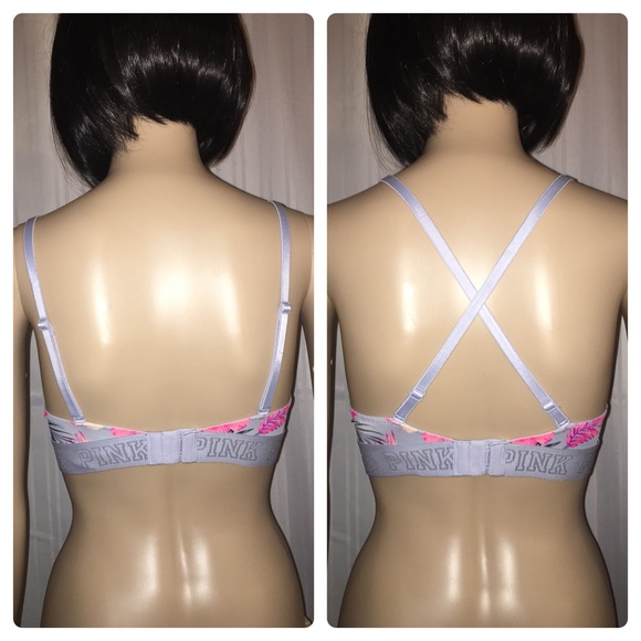 LAST 1!! New VS Pink Wireless Push Up Bra - Picture 4 of 8